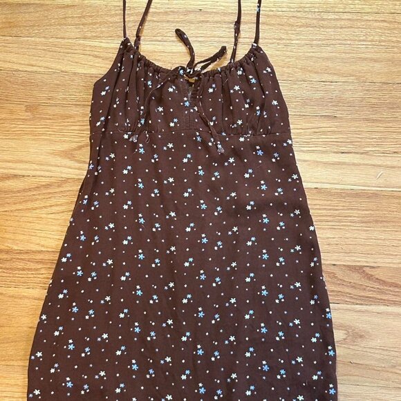 LA Hearts by PacSun Women's Brown Dress - Picture 1 of 4